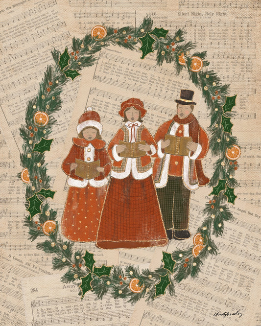 Carolers Print