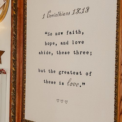 1 Corinthians 13:13