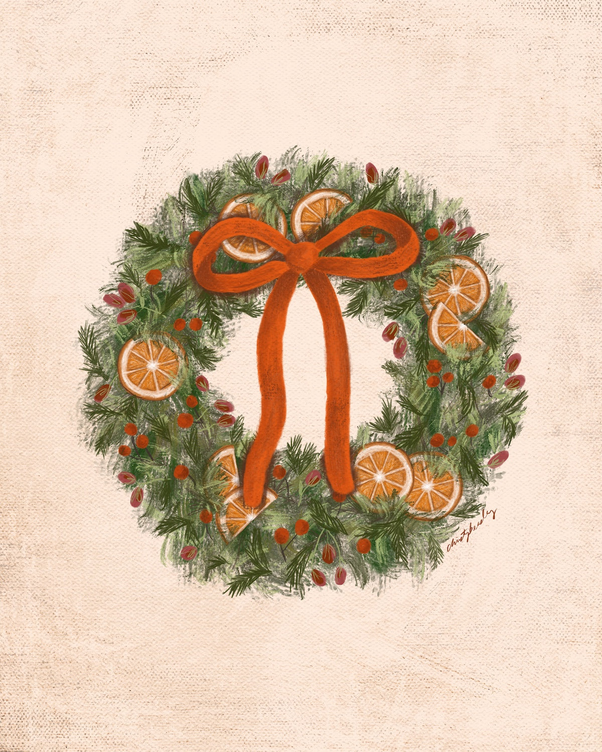 Foraged Wreath Prints