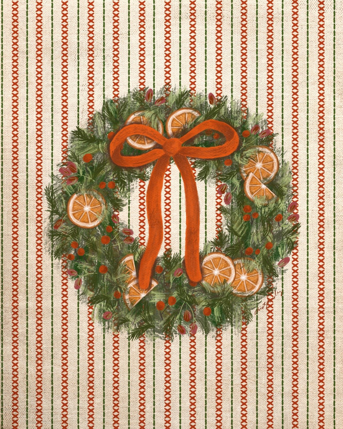 Foraged Wreath Prints