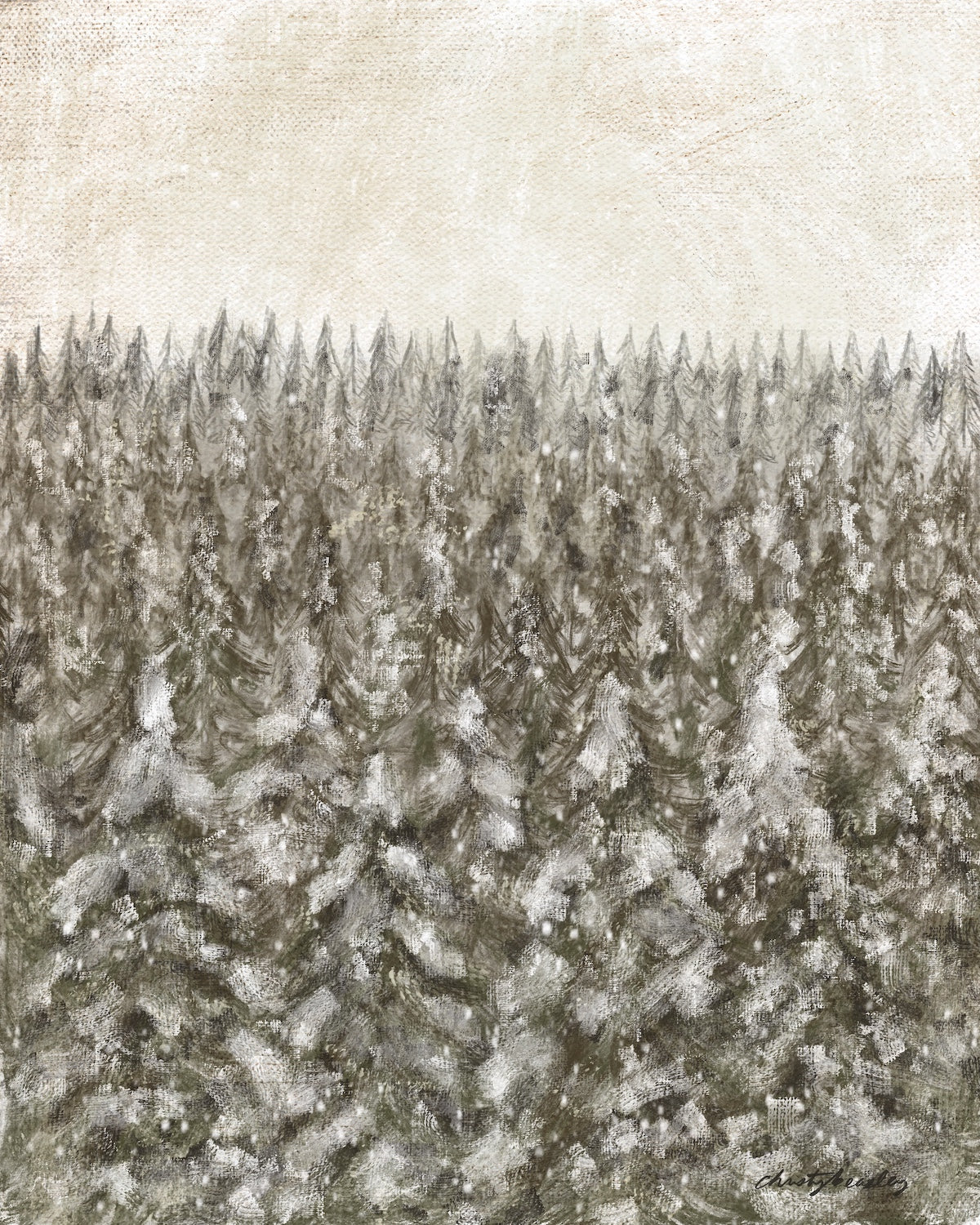 Pines Forever Print