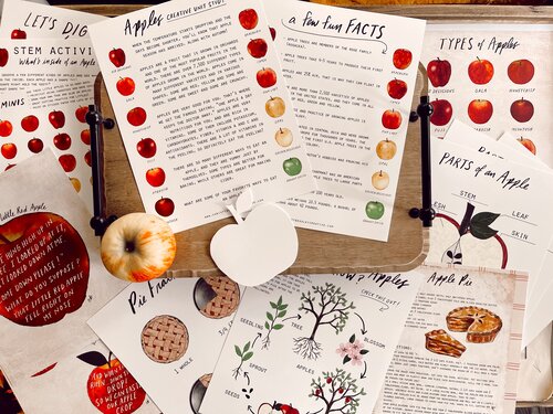 Apples Unit Study Digital Download