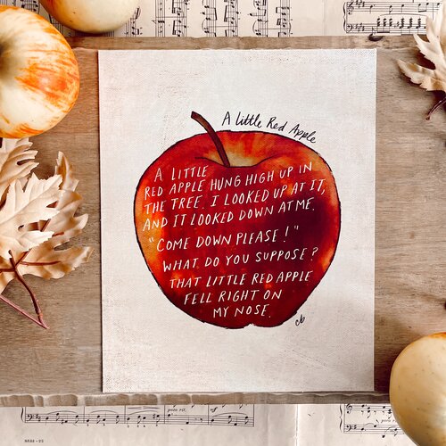 Apples Unit Study Digital Download