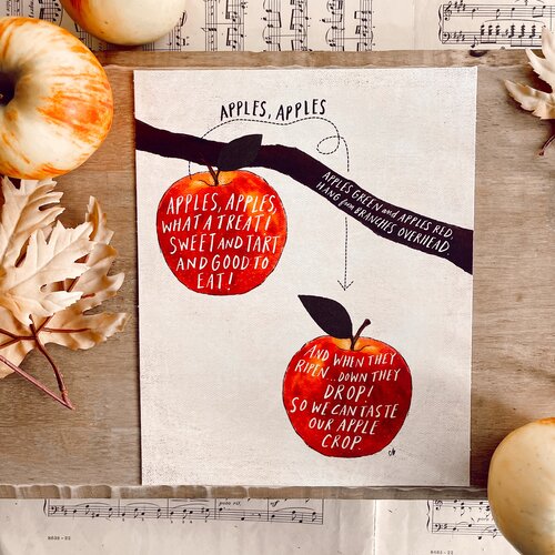 Apples Unit Study Digital Download