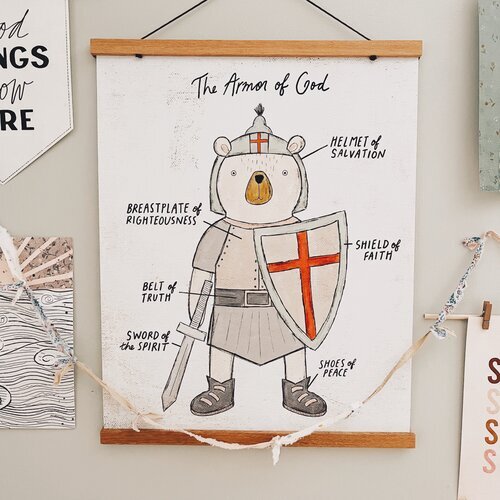 Armor of God Cards Digital Download