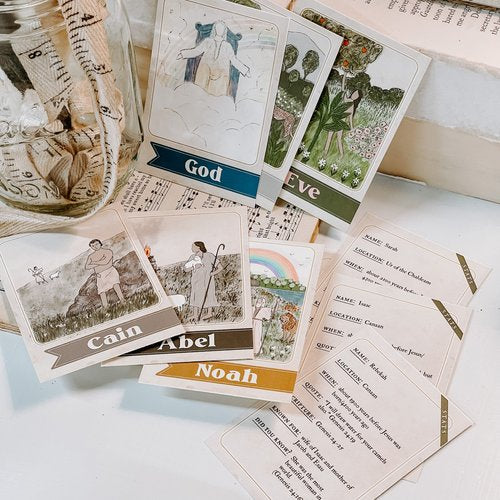 Bible Character Cards, Volumes I-3 Digital Download Bundle