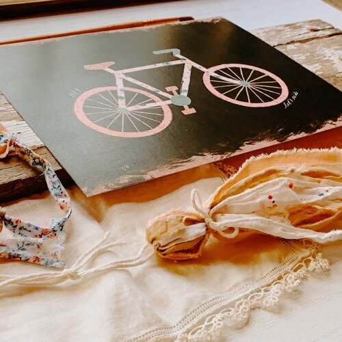 Hey Let's Ride Print