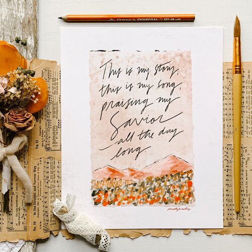 Blessed Assurance Print