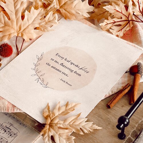 Every Leaf Speaks Bliss Print