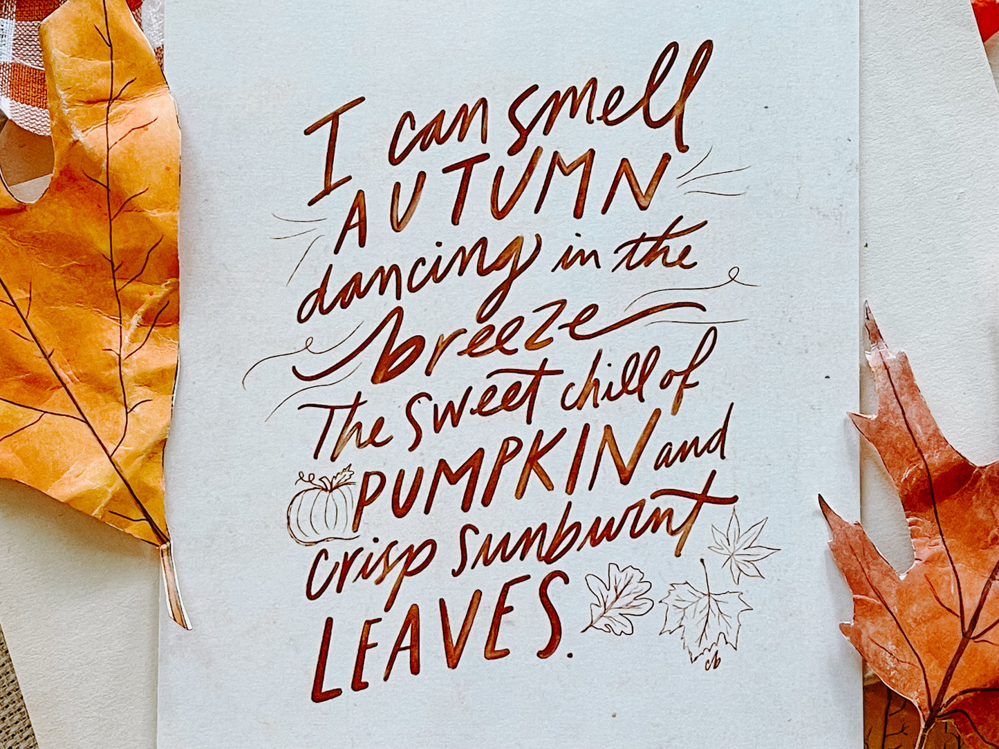 I Can Smell Autumn