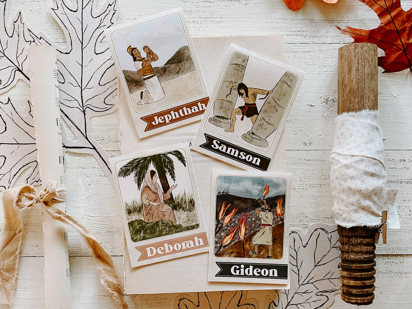 Bible Character Cards, Volumes I-3 Digital Download Bundle