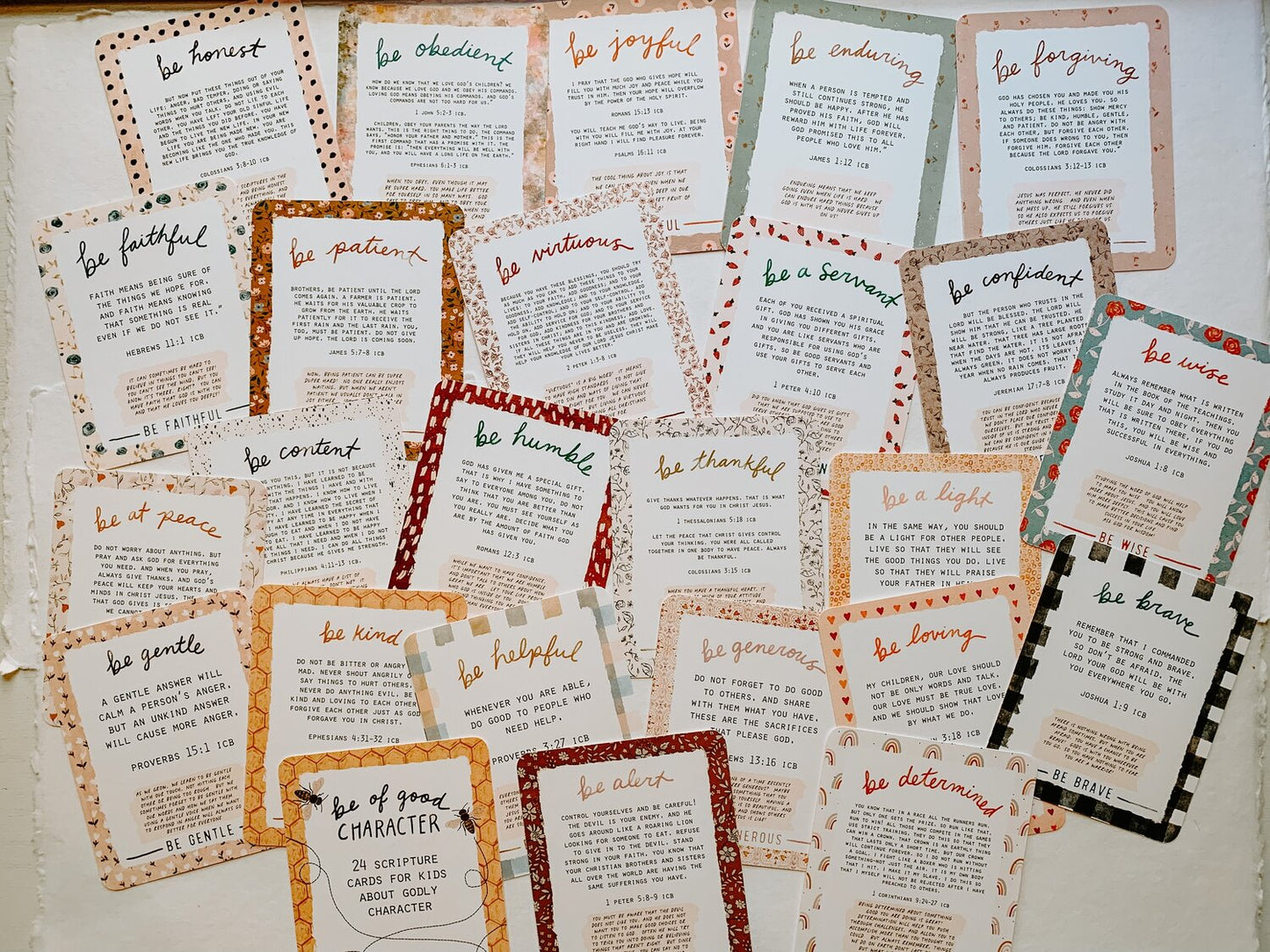Be of Good Character Cards Digital Download
