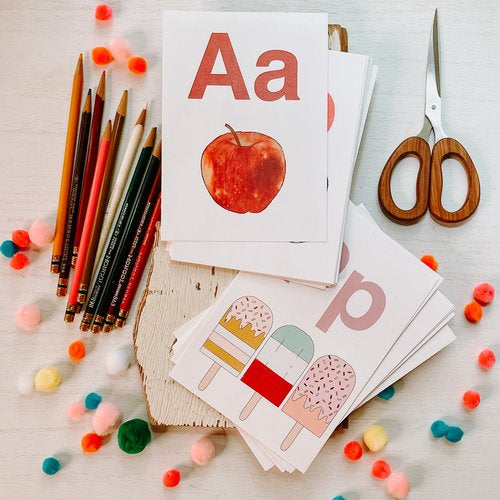 Alphabet Picture Flashcards