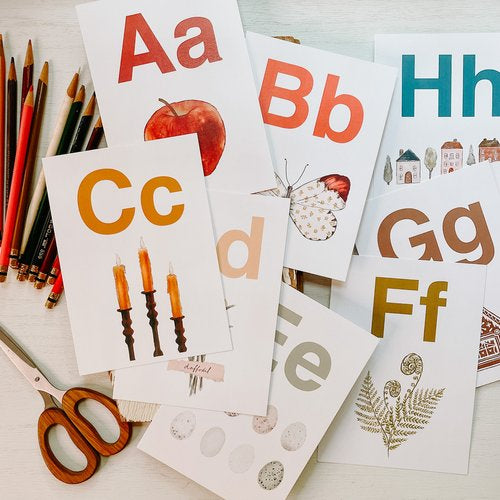 Alphabet Picture Flashcards