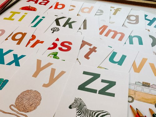 Alphabet Picture Flashcards