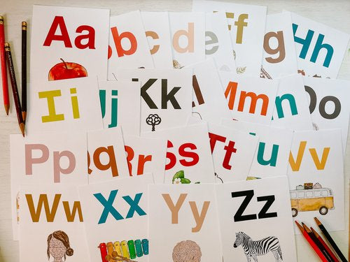 Alphabet Picture Flashcards