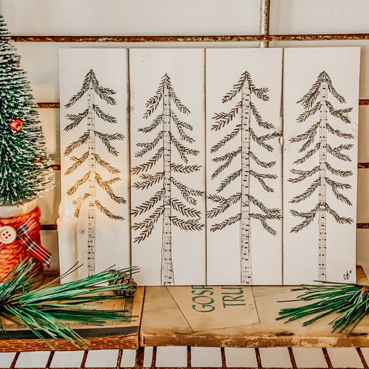 Hymn Trees Forest Print