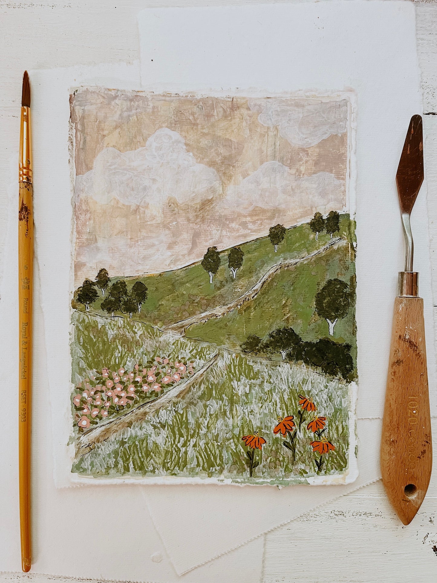 Hillside Stroll (Original)