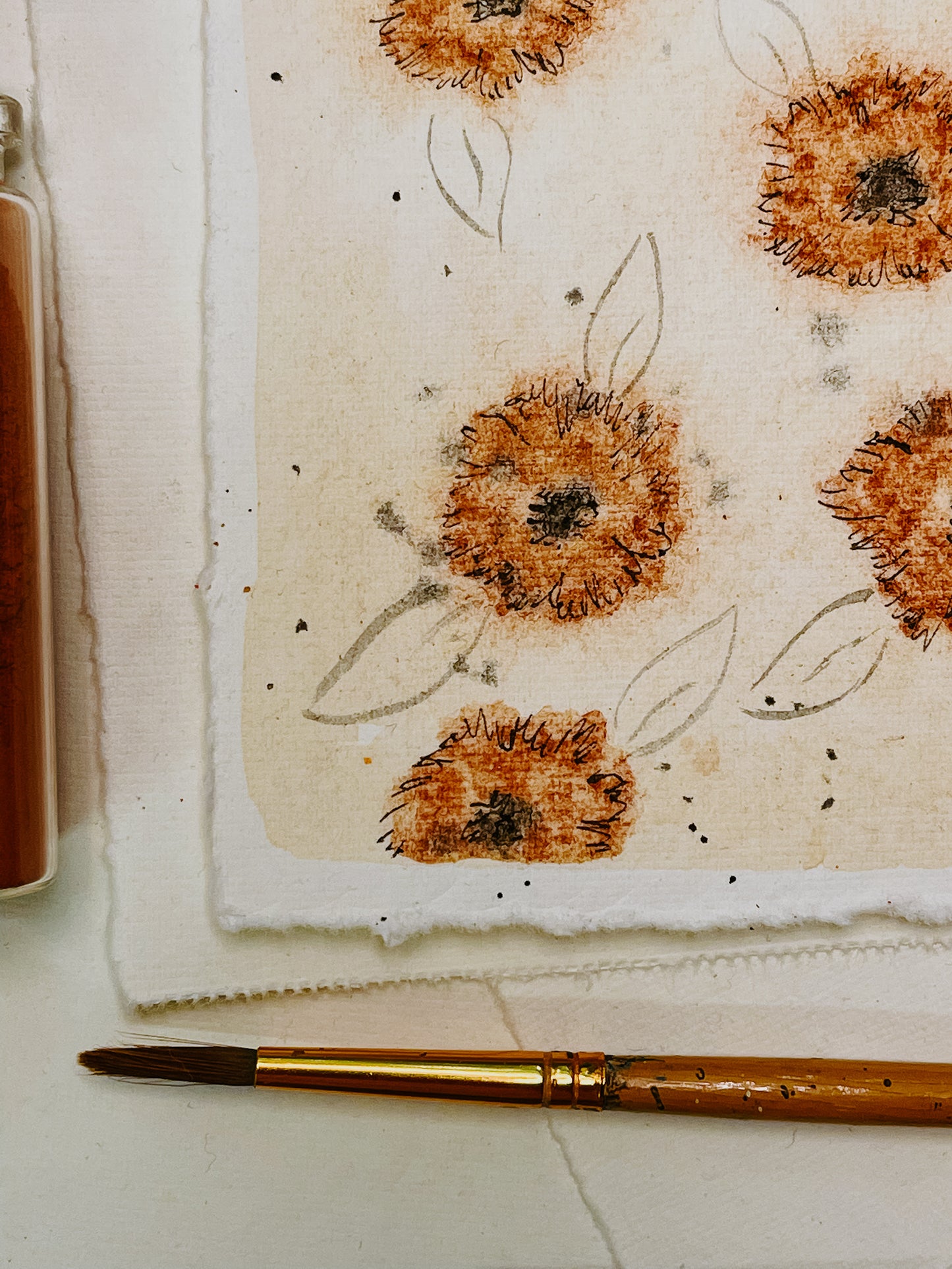 Earthy Blooms (Original)