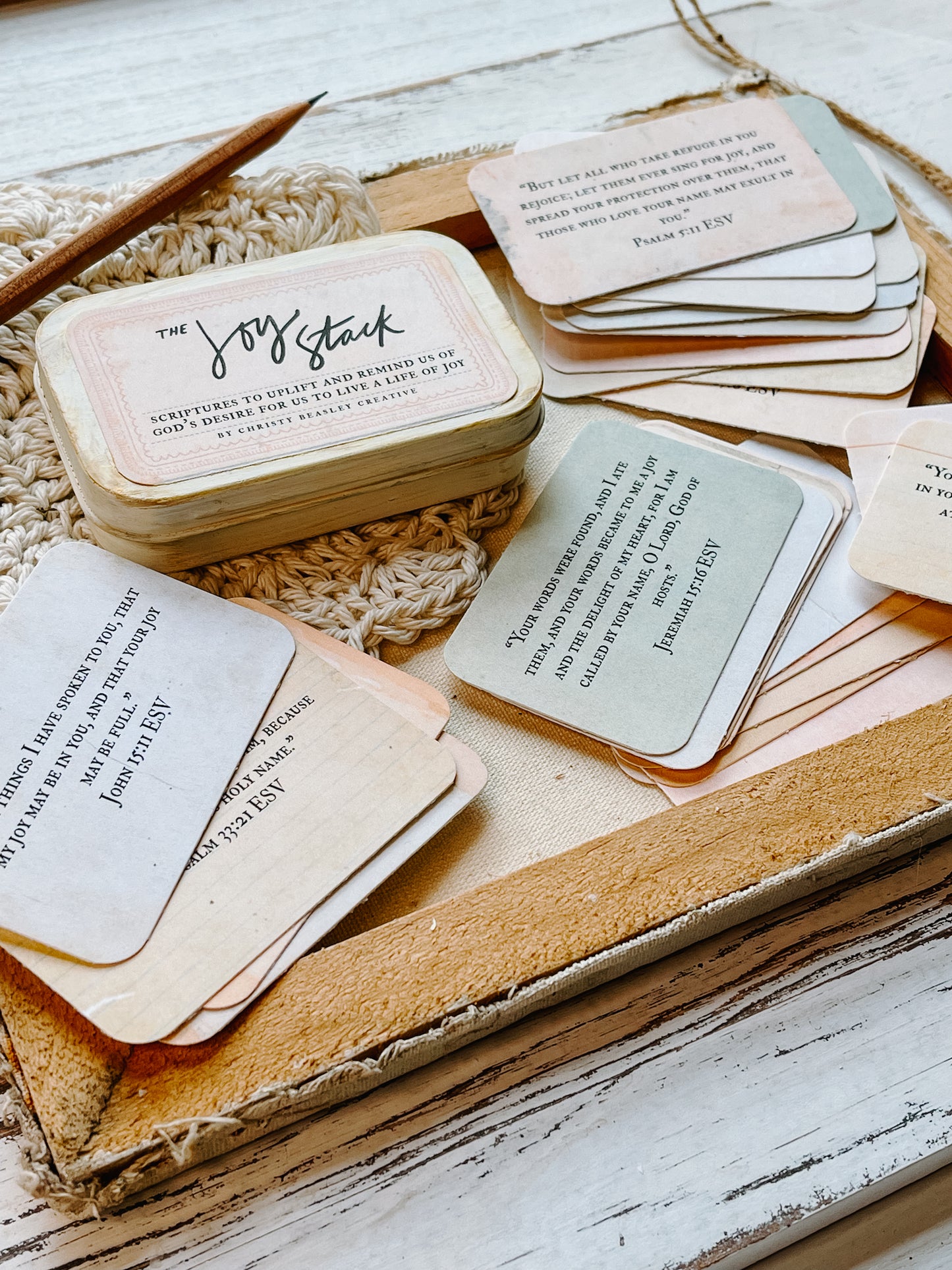 The Joy Stack Scripture Cards Digital Download