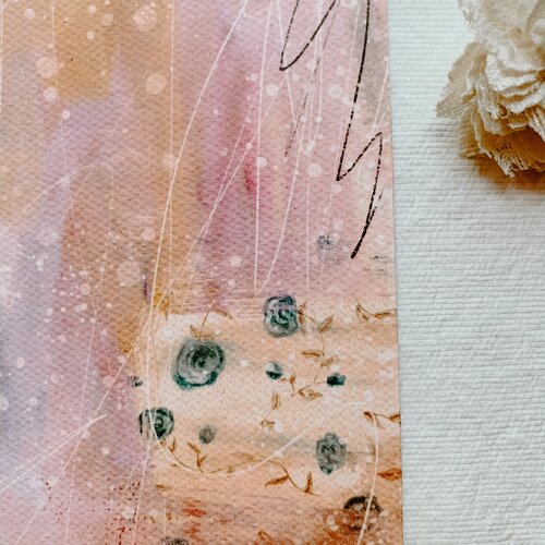 Lavender Sunshine Abstract