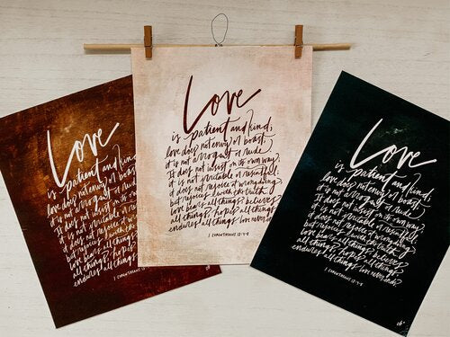 Love Is Print