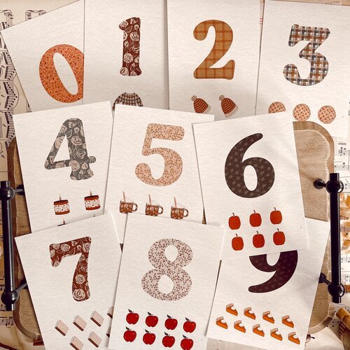 Number Flashcards Digital Download