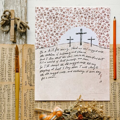 Old Rugged Cross Print