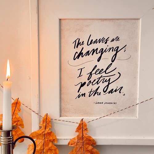 Poetry in the Air Print