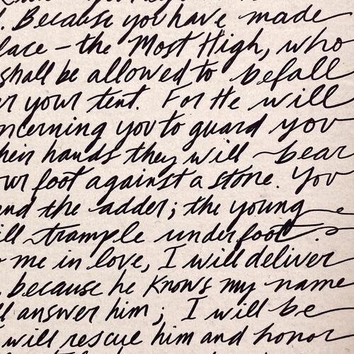 Psalm 91 Print