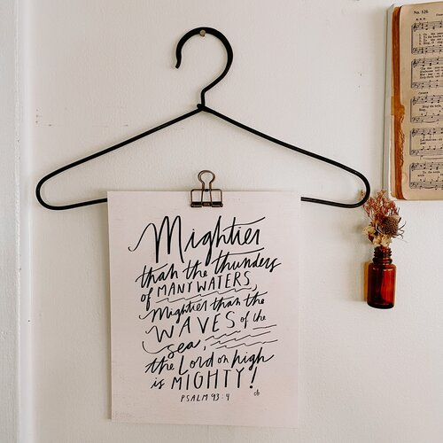 Psalm 93:4 Print