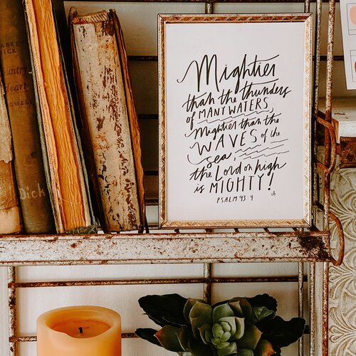 Psalm 93:4 Print