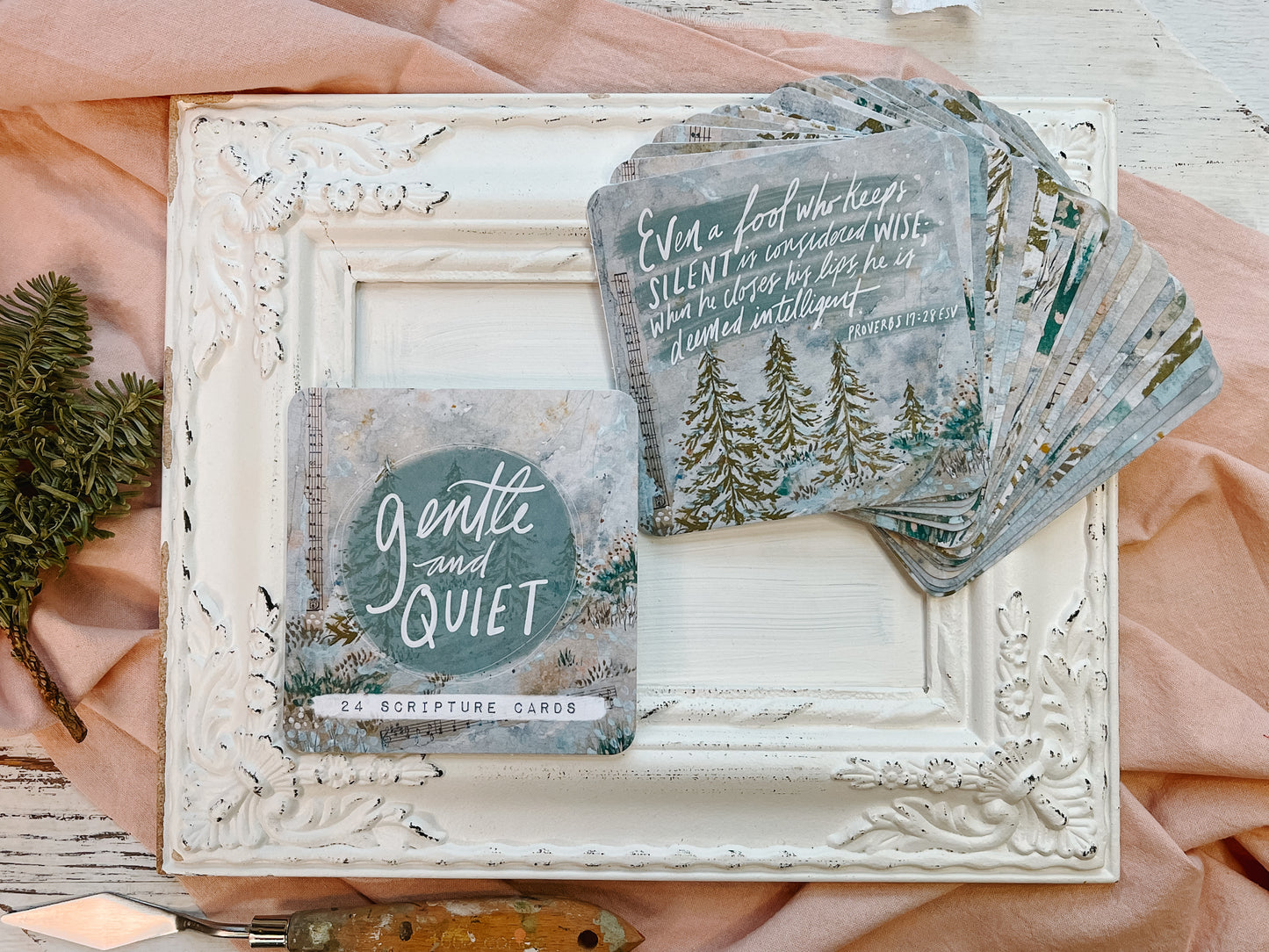 Gentle and Quiet Scripture Cards Digital Downloads