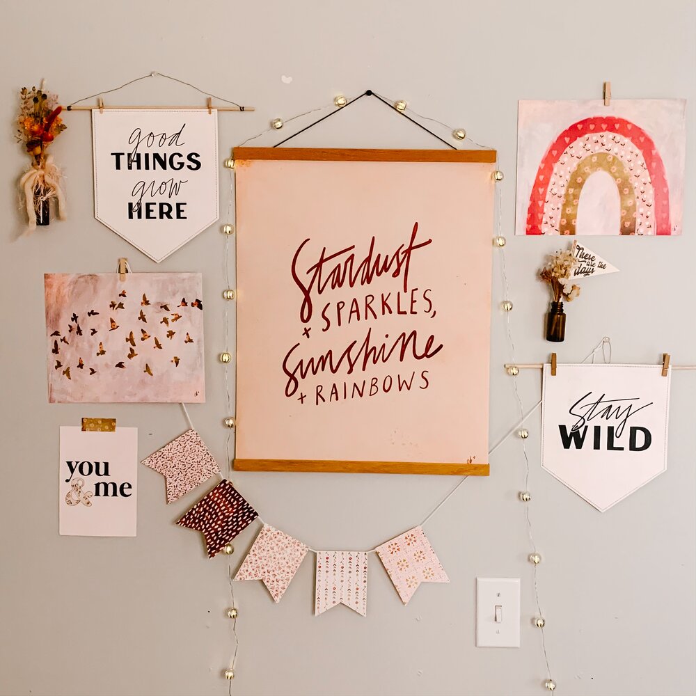 Stardust and Sparkles Print