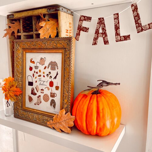 Things of Autumn Print