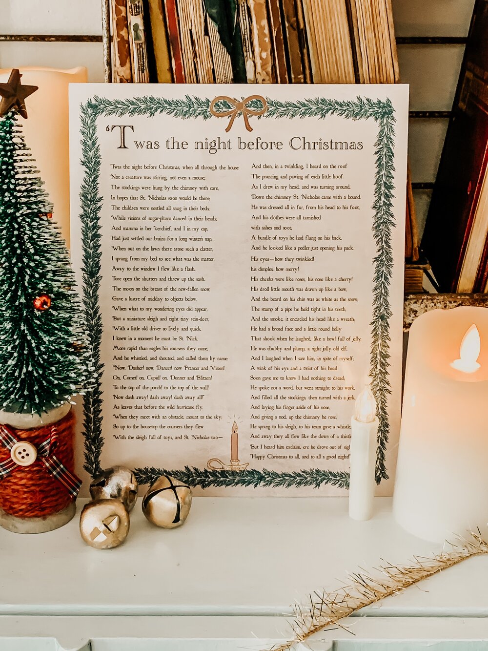 Twas the Night Before Christmas Print