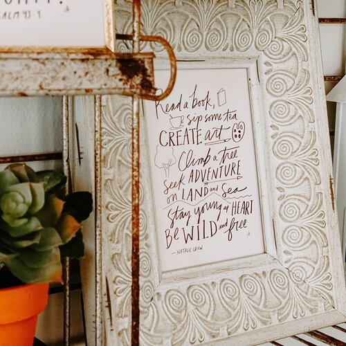 Wild and Free Print