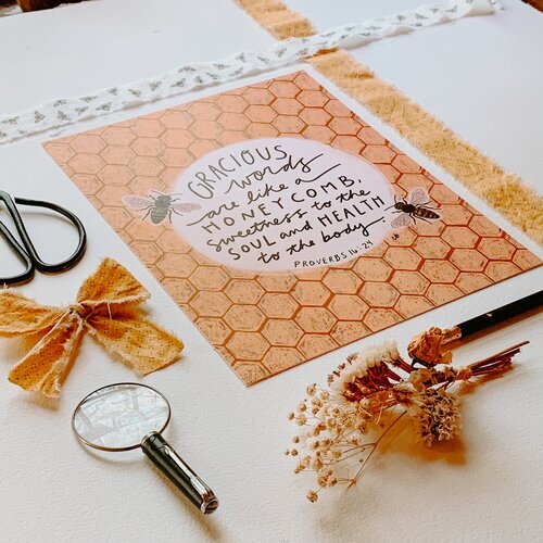 Gracious Words Print
