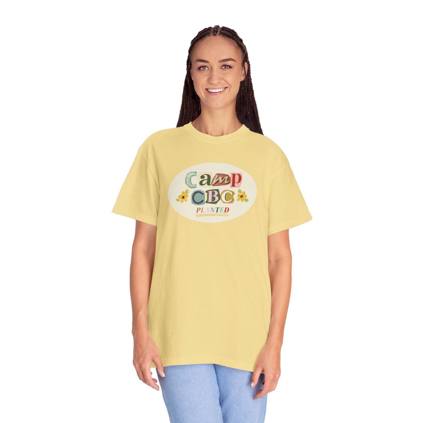 Camp CBC 2026 - Planted - Unisex Garment-Dyed Comfort Colors T-shirt - by Christy Beasley