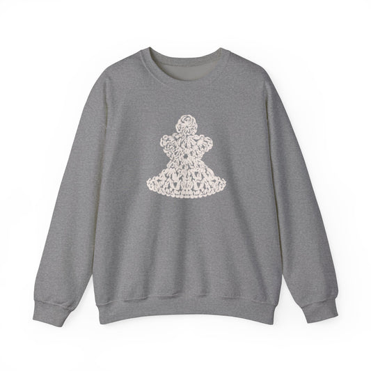 Crochet Angel - Unisex Heavy Blend™ Crewneck Sweatshirt