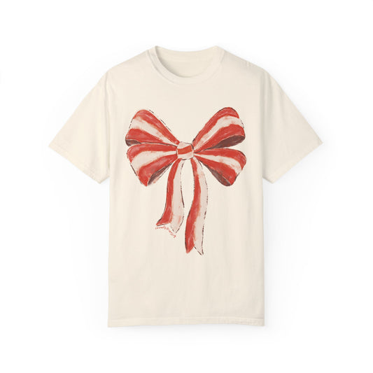 Big Ole Bow - Unisex Garment-Dyed Comfort Colors T-shirt - by Christy Beasley