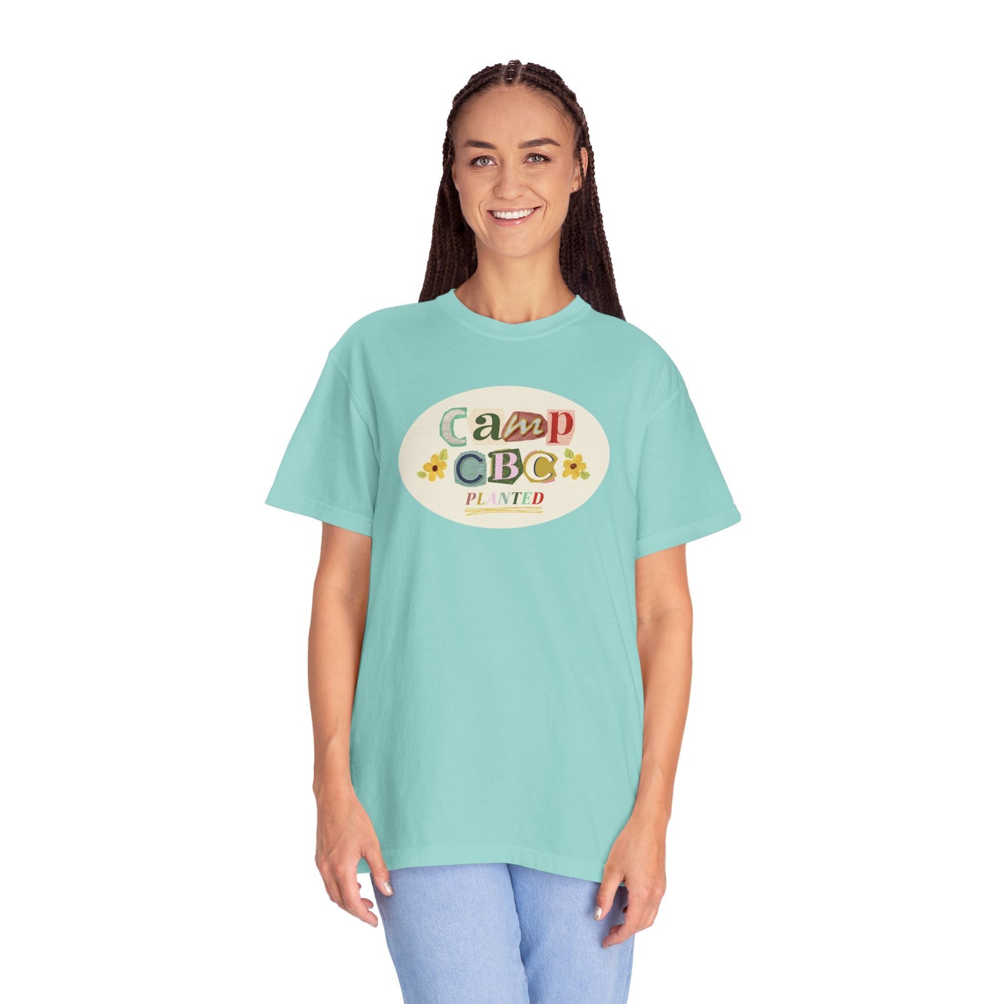 Camp CBC 2026 - Planted - Unisex Garment-Dyed Comfort Colors T-shirt - by Christy Beasley