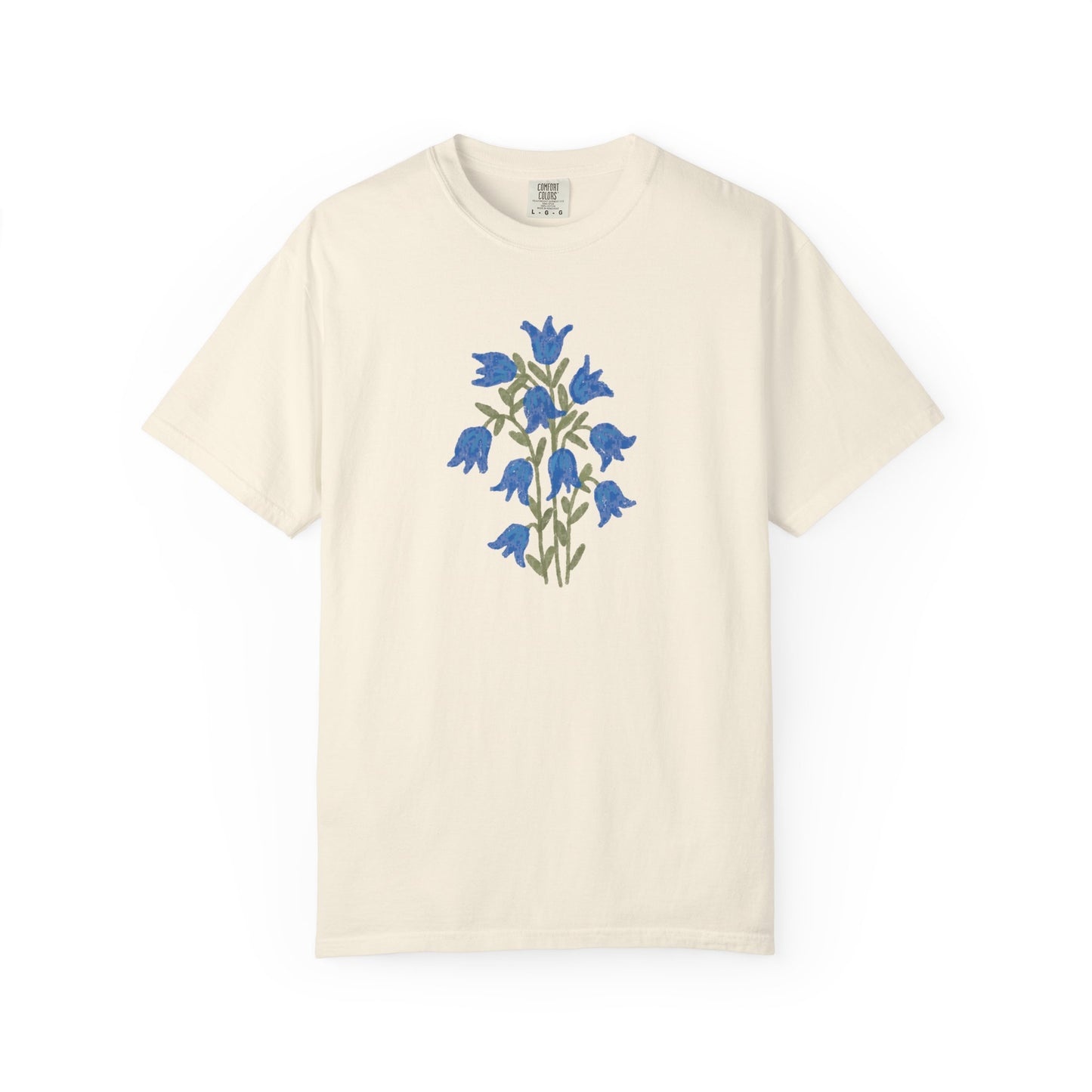Bluebells - Unisex Garment-Dyed Comfort Colors T-shirt - by Christy Beasley