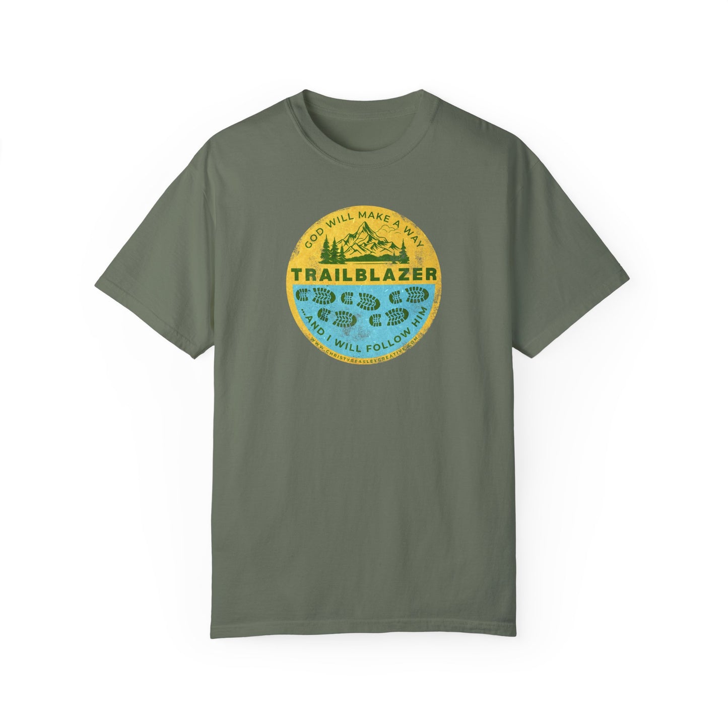 TRAILBLAZER - Unisex Garment-Dyed Comfort Colors T-shirt - by Christy Beasley