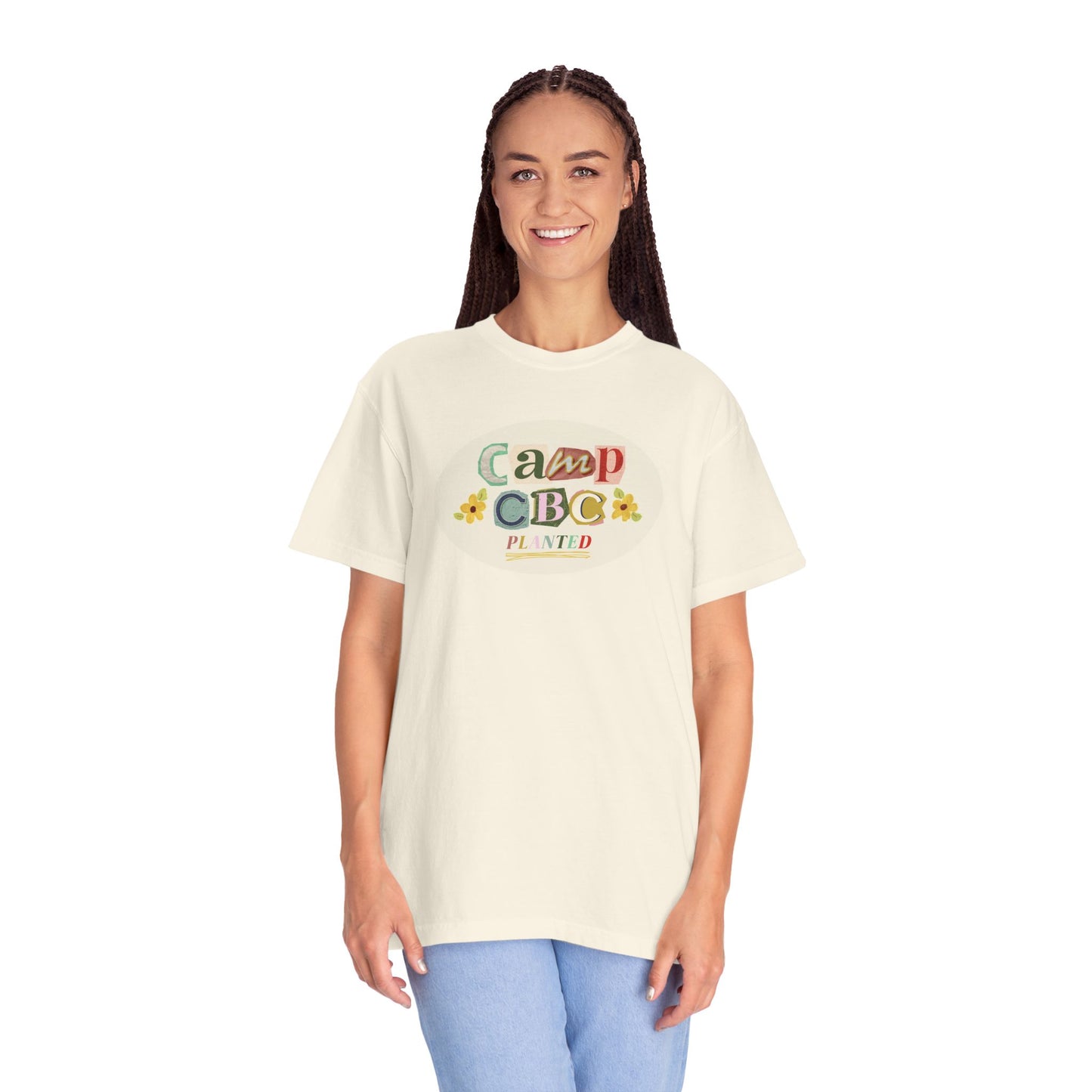 Camp CBC 2026 - Planted - Unisex Garment-Dyed Comfort Colors T-shirt - by Christy Beasley