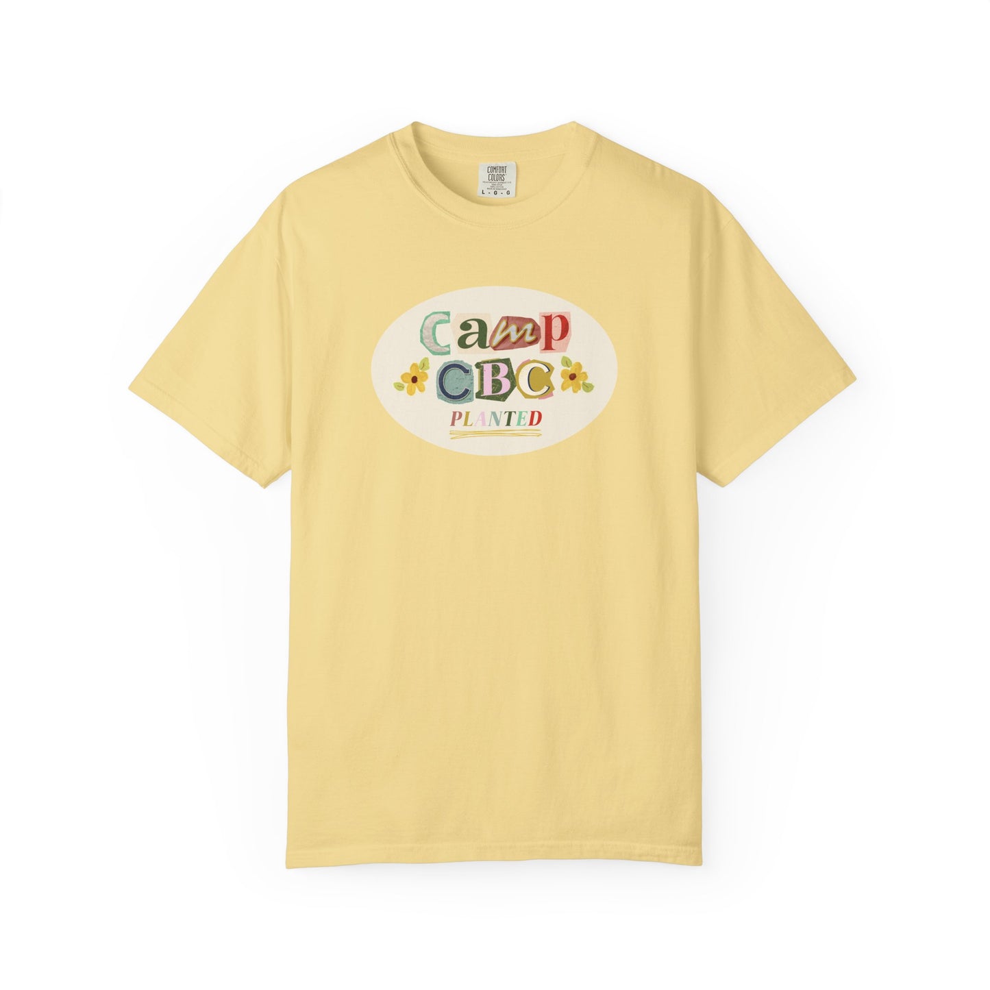 Camp CBC 2026 - Planted - Unisex Garment-Dyed Comfort Colors T-shirt - by Christy Beasley