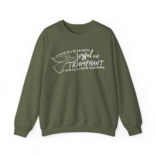 Joyful and Triumphant - Unisex Heavy Blend™ Crewneck Sweatshirt