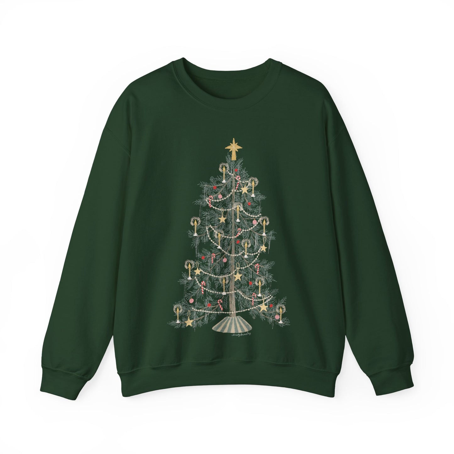 Trim the Tree - Unisex Heavy Blend™ Crewneck Sweatshirt
