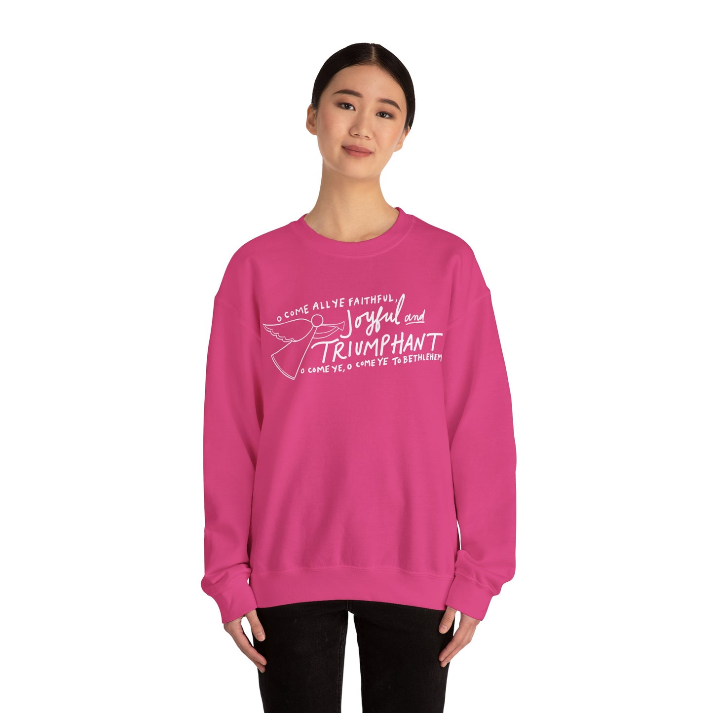 Joyful and Triumphant - Unisex Heavy Blend™ Crewneck Sweatshirt