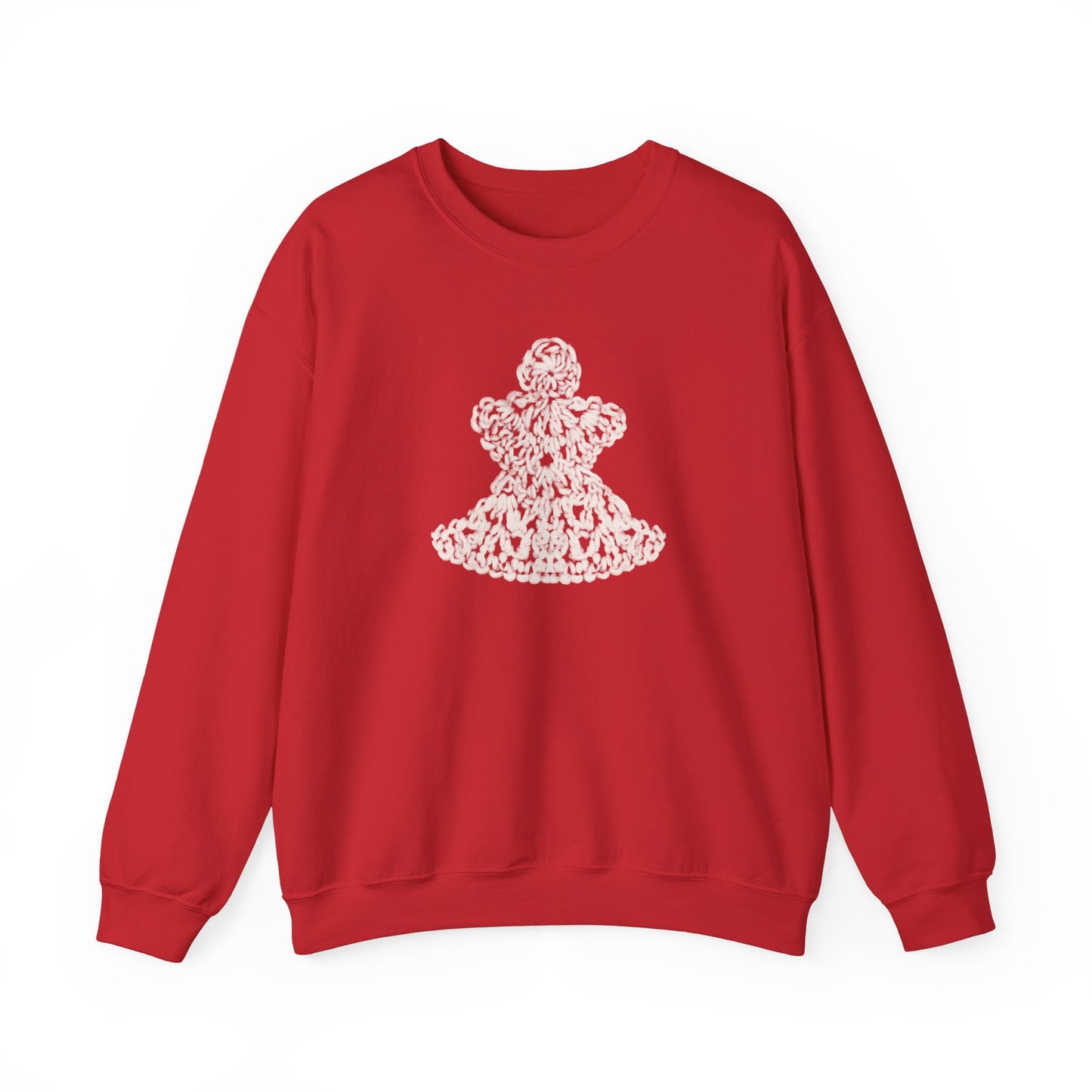 Crochet Angel - Unisex Heavy Blend™ Crewneck Sweatshirt